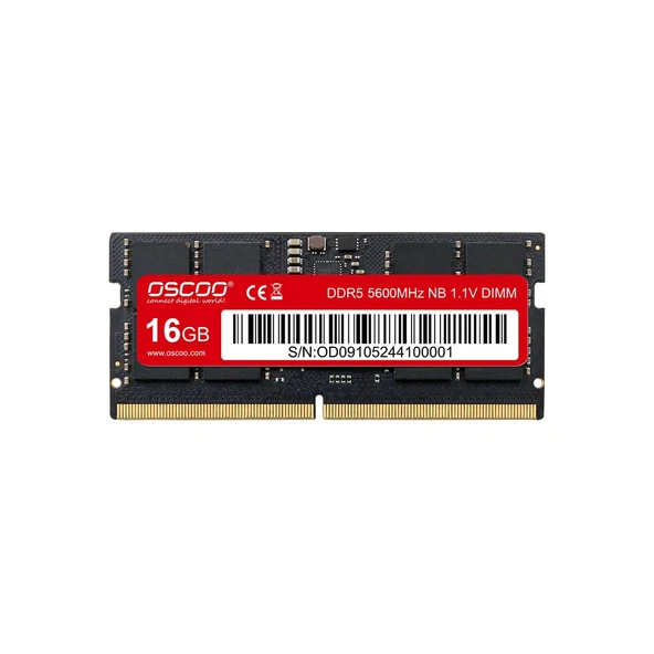 Oscoo N300 16GB 5600MHZ CL46 Ddr5 Sodımm 1.1V Ram ürün görseli 1