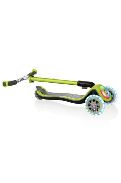 Globber Elite Prime Full Işıklı Scooter - Yeşil - Resim 5