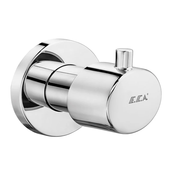 ECA Ankastre Stop Valf, Krom (Boyu Ayarlanabilir) 102151020H ürün görseli 1