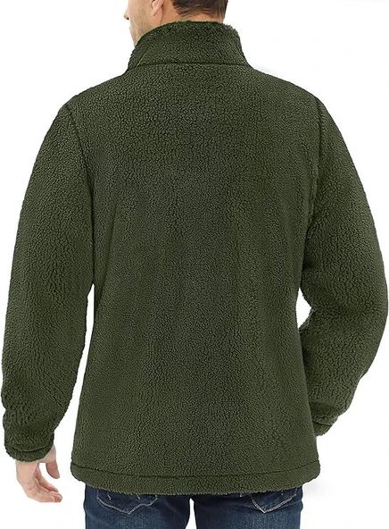Oversize Peluş Sweatshirt Erkek Polar Sweatshirt Erkek Sweatshirt OVERSIZE-PELUSS - 9