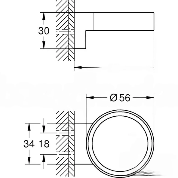 Grohe Selection Sabunluk Tutacağı, Bakır, 41027DA0 - 2