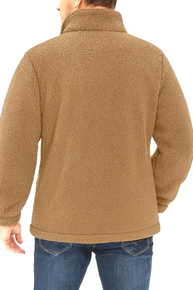 Oversize Peluş Sweatshirt Erkek Polar Sweatshirt Erkek Sweatshirt OVERSIZE-PELUSS - 2