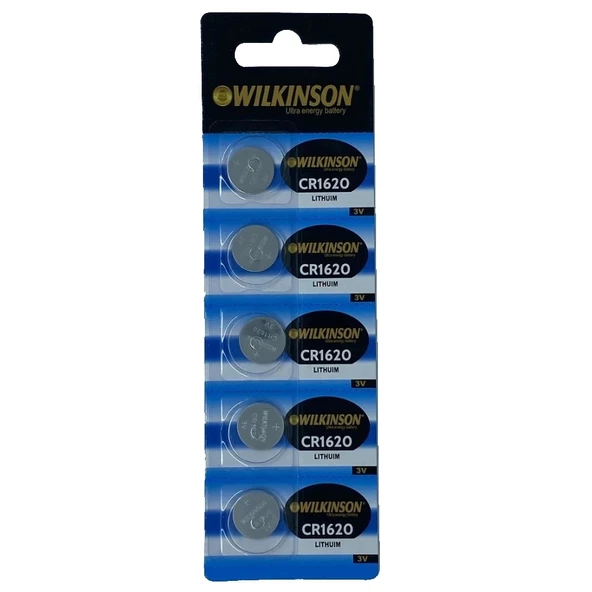 Wılkınson 1620 3v Lityum Düğme Pil 5'li Paket - 1