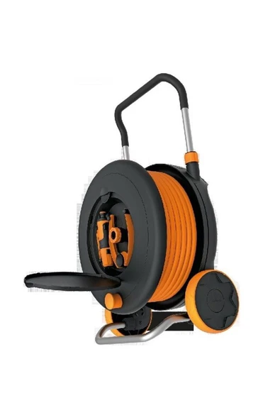 FISKARS TEKERLEKLİ HORTUM ARABASI 20 MT - 4