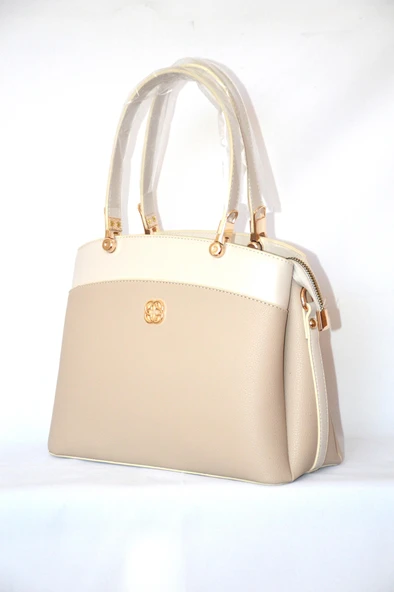 Kadın Vizon Günlük Şık Omuz ve El Çantası - 3