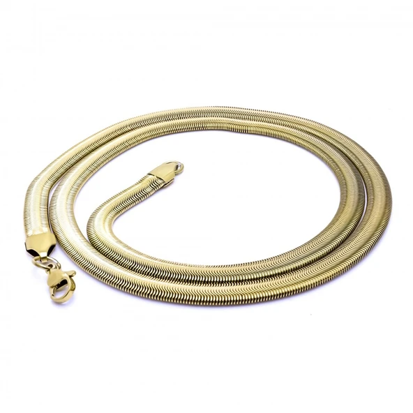 İtalyan Çelik Kolye 2Mm X 6Mm 3183CEK047 ürün görseli 1