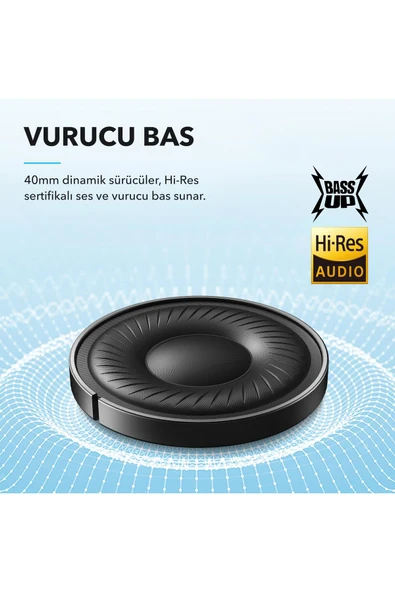Anker Soundcore Q20i Bt Kulaklık - Siyah - A3004 - 5