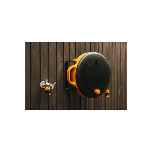 FISKARS HORTUM MAKARA SETİ 3/8(9MM)15M SİYAH - Resim 4