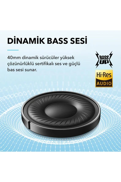 Anker Soundcore Q20i Bt Kulaklık - Siyah - A3004 - 2