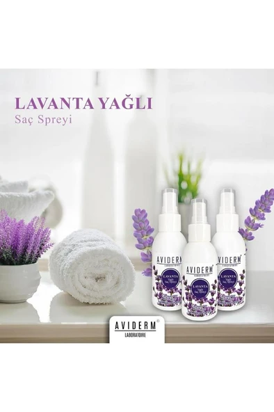 Bit Kovucu Lavanta Yağlı Saç Spreyi 100 ml - Resim 6