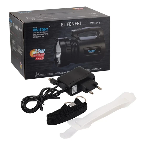 Wt-018 Profesyonel Büyük Avcı Feneri - Resim 3