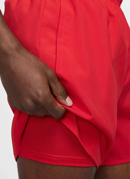 Nike Kırmızı Erkek Normal Şort HJ3588-657 NK DF CHLNGR 5IN 2IN1 - Resim 3