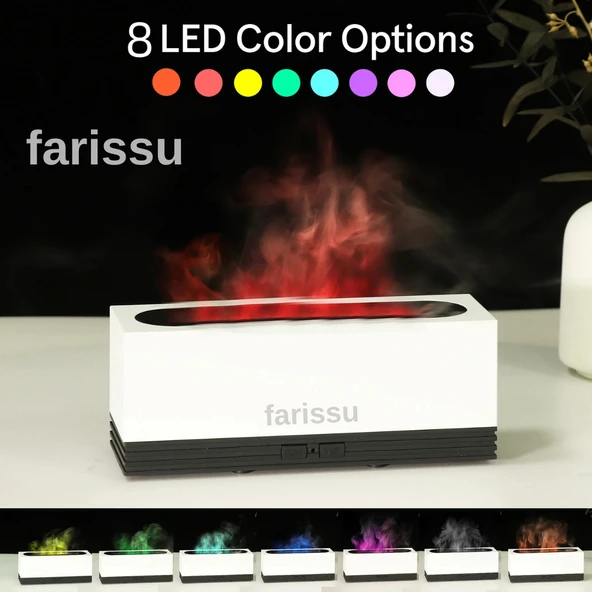 Gold Kama GK14 Alev Efektli Aroma Difüzörü ve Hava Nemlendirici - 2