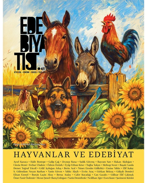 Edebiyatist Dergi 61.Sayı Eylül-Ekim 2025 ürün görseli 1