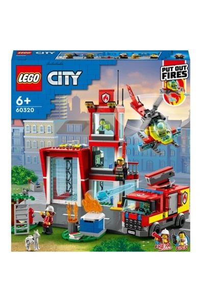 LEGO ® City İtfaiye Merkezi 60320 Yapım Seti (540 Parça) - 3