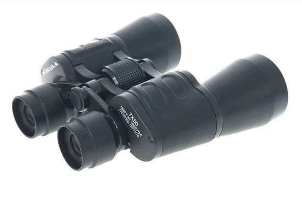 7x50 Kauçuk Kaplamalı Mavı Cam Mercekli Dürbün - Resim 7