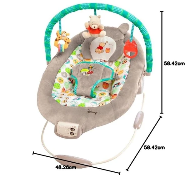 Bright Starts Sallanan Bebek Titreşimli Ana Kucağı - Resim 3