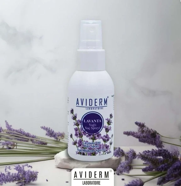2li Aviderm Lavanta Yağlı Bit Kovucu Saç Spreyi 100 ml - 2