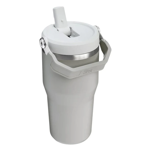 Stanley The IceFlow™ Flip Straw 2.0 Tumbler 0.6L / 20oz Gri Termos - Resim 2