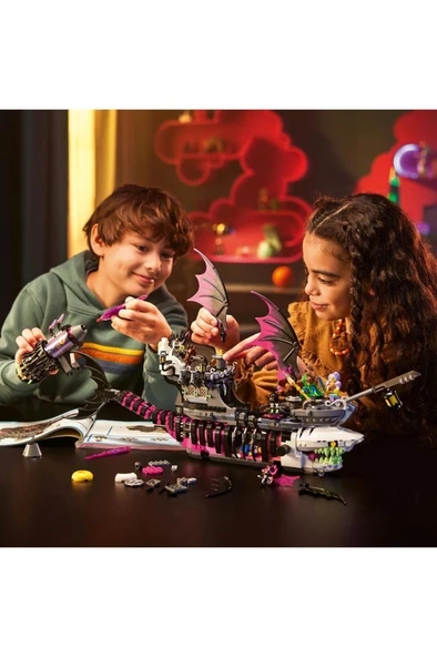 LEGO  DREAMZzz Kabus Köpek Balığı Gemisi 71469 - 10 Yaş ve Üzeri  Oyuncak Yapım Seti (1389 Parça) - 2