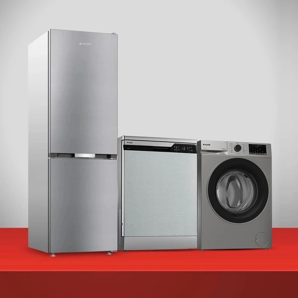 Arçelik Gri 3'Lü Net Çeyiz Paketi ürün görseli 1