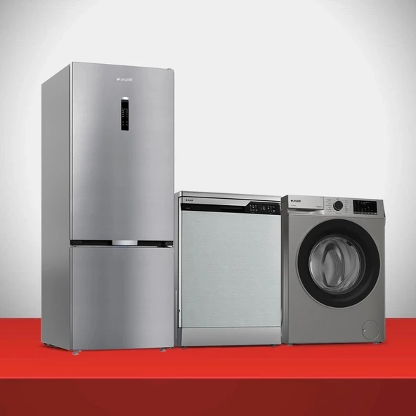 Arçelik Gri Evlilik Çeyiz Paketi