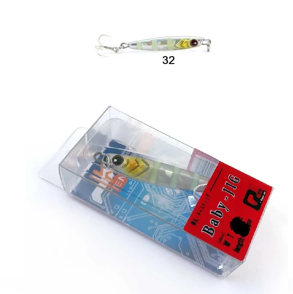 Kendo Baby Jig 10.5gr  5.6cm LRF Jig Yem - Resim 3