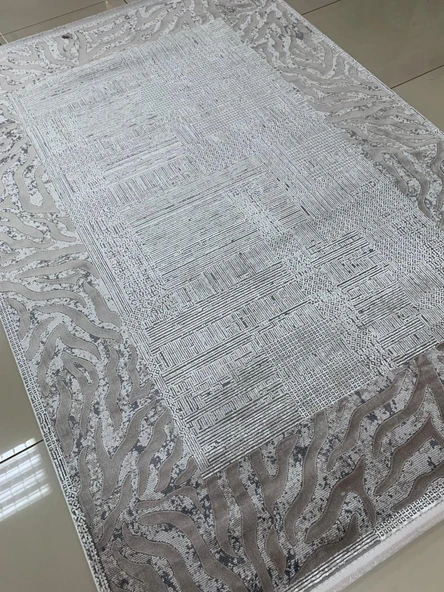 Padişah Halı Evidence 75322 070 Serisi Viskon Akrilik Salon Oturma Yatak Odası Halısı - Resim 5