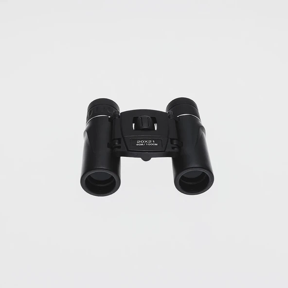 20x21 Nıkula  Cepte Taşımalı Kauçuk Kaplamalı Mini Dürbün  1000m/46m - Resim 5