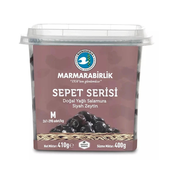 Marmarabirlik Sepet Serisi Yağlı Salamura M Boy 400 gr x 2 Adet - Resim 2