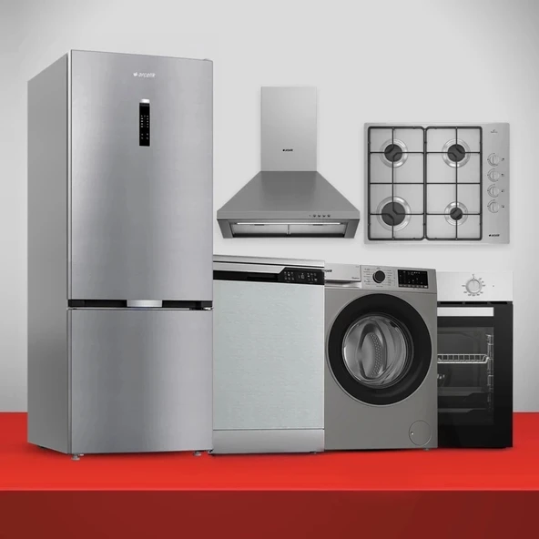 Arçelik Gri Tam Çeyiz Paketi