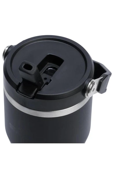 Stanley The IceFlow™ Flip Straw 2.0 Tumbler 0.6L / 20oz Siyah Termos - Resim 3