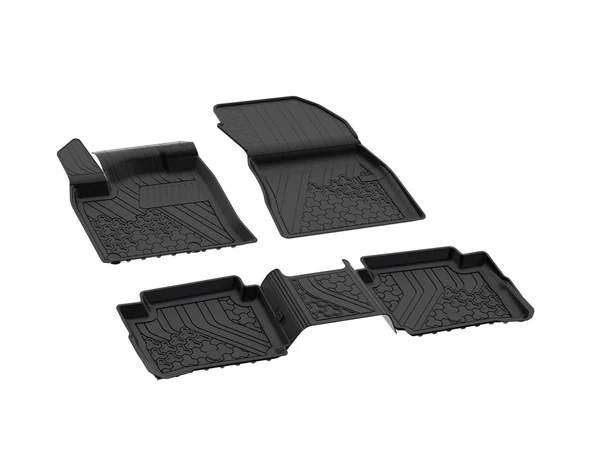 Sahler Nissan Qashqai E-Power 2021 ve Sonrası  4.5D Havuzlu Paspas Siyah ürün görseli