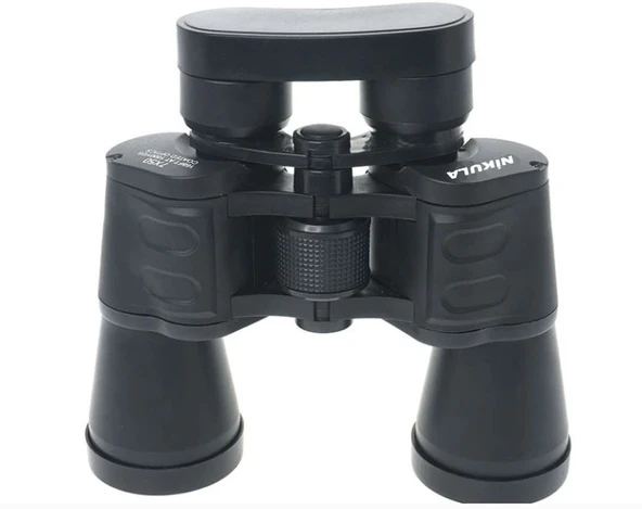 7x50 Kauçuk Kaplamalı Mavı Cam Mercekli Dürbün - Resim 2