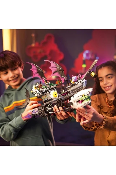 LEGO  DREAMZzz Kabus Köpek Balığı Gemisi 71469 - 10 Yaş ve Üzeri  Oyuncak Yapım Seti (1389 Parça) - 8