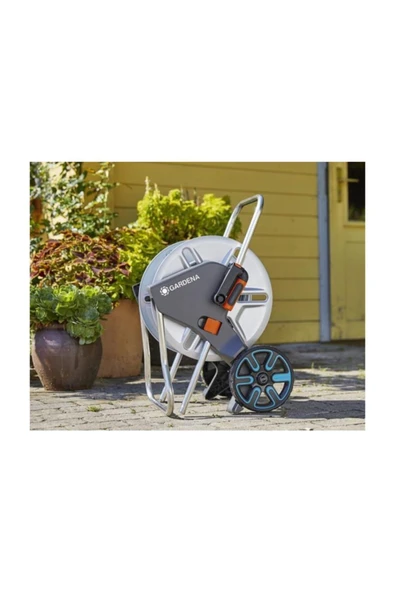 Gardena 18542 Aquaroll M Hortum Arabası - 9
