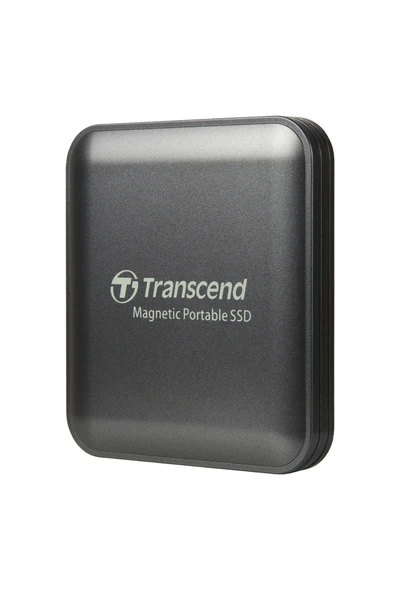 Transcend TS2TESD420C 2TB, USB,Type C, 20Gbps, 2000MB/s Magsafe Taşınabilir Harici SSD - Gri - 1