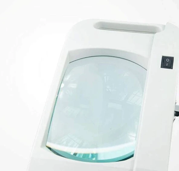 5x 10x Büyüteç  Led Işıklı Süper Parlak Enerji Tasarruflu  Masa Lambası Lt861 - Resim 5