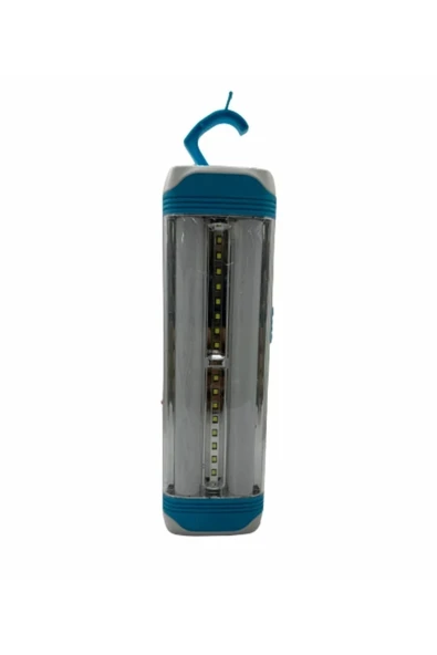 V-004 16 Ledli+smd Solar Güneş Panelli Ultra Güçlü Ledli Şarjlı Işıldak - 1
