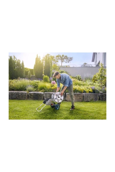 Gardena 18542 Aquaroll M Hortum Arabası - 6