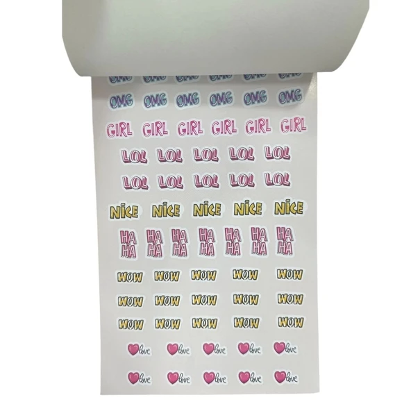 Sticker Defter - Resim 4