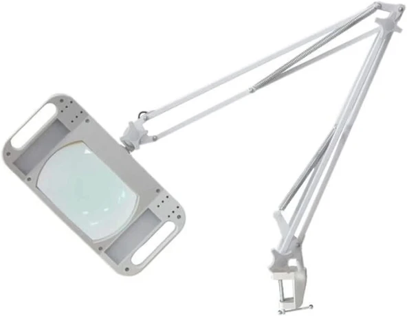 10x Led Akrobat Büyüteç 2x15w 170x113 Mm 10 Diopter Mercek Lt86g - 5