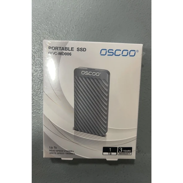 Oscoo MD006 1 TB 20GBPS Usb3.2 Gen2*2, Type C Taşınabilir SSD - 7