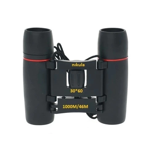 30x60  Cepte Taşımalı Kauçuk Kaplamalı Mini Dürbünsiyah ürün görseli