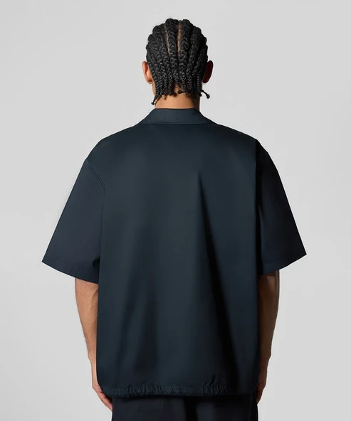 Nike Club Button-Down Short-Sleeve Top - Resim 2
