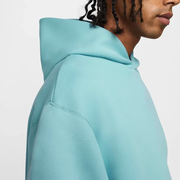 MENS NIKE TECH FLEECE HOODIE REIMAGINED  FZ0744-464 - Resim 3