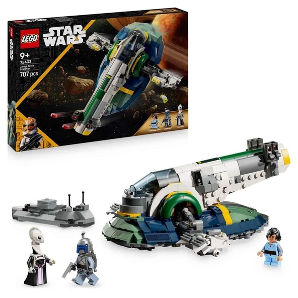 75433 Lego Star Wars - Jango Fettin Starshipi 707 parça +9 yaş ürün görseli