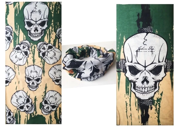 Motorcu Boyunluk Baf Buff Bandana 25x48 Cm Model 5 - Resim 2