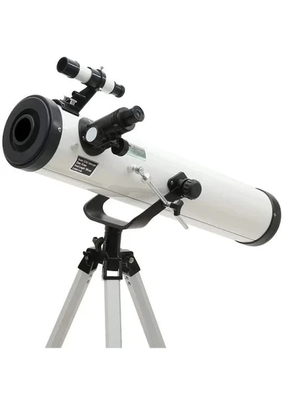 76x700 Profesyonel Aynalı  Uzay Teleskopubeyaz - Resim 6