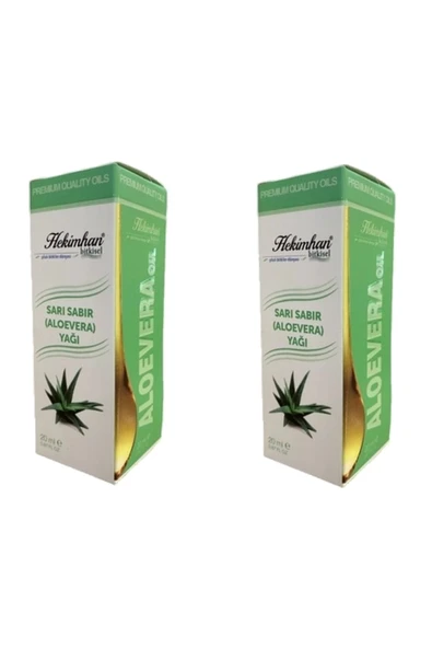 Aloevera Sarı Sabır Yağı 20 ml 2 Adet - 1
